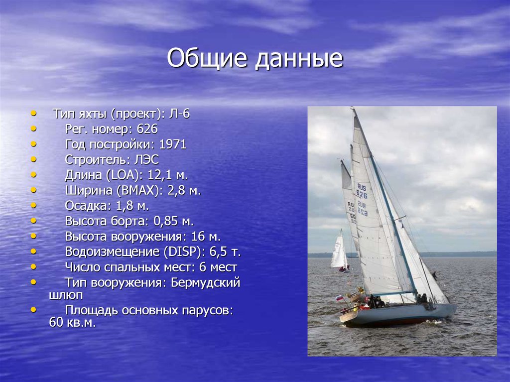 Общие данные