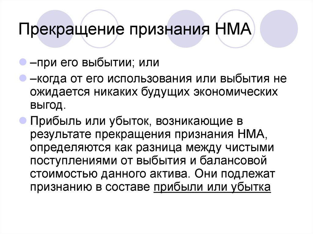 Актив цель. МСФО (IAS) 38 «нематериальные Активы». Прекращение признания. Экономические выгоды от НМА. Убыток возникает когда.