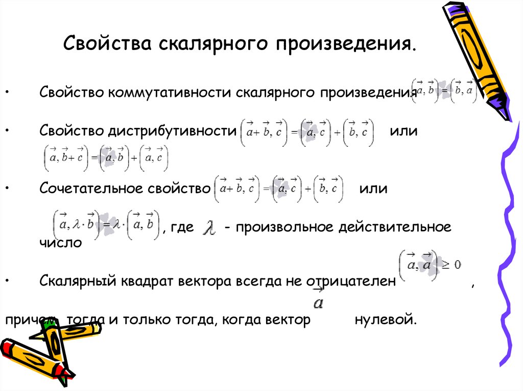 Скалярное произведение векторов 9 класс презентация атанасян