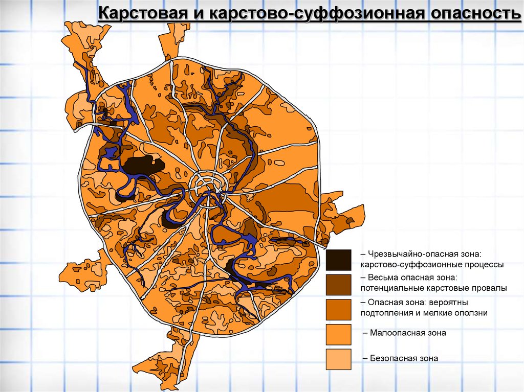 Карстовая карта москвы