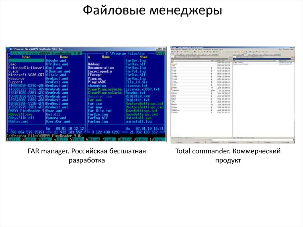 Операционная система dos и windows в чем разница