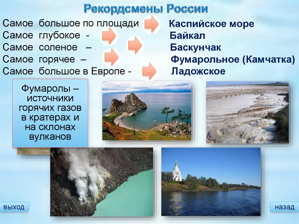 Озеро байкал ладожское. Рекордсмены России. Природные рекорды России. Озера рекордсмены. Рекордсмены по озерам России.