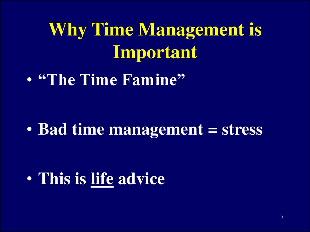 Reasons Why Time Management Skills Are Important