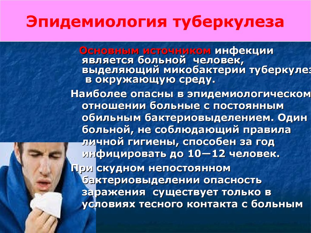 Какие больные туберкулезом являются наиболее опасными в эпидемиологическом плане