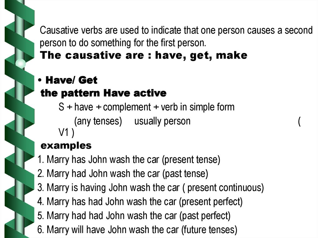 Choose the correct causative forms. Causative предложения. Предложения с causative verbs. Causative form предложения. Past causative.