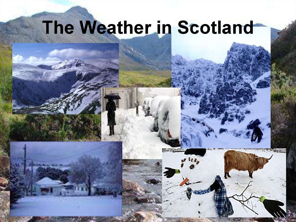 The Weather in Scotland