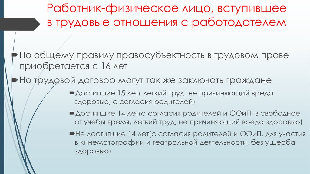 Трудовой может быть заключен. Физическое лицо вступившее в трудовые. Физические лица вступают в трудовые отношения. Физическое лицо вступившее в трудовые отношения с работодателем. Трудовой договор по общему правилу.