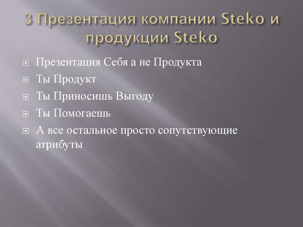 3 Презентация компании Steko и продукции Steko