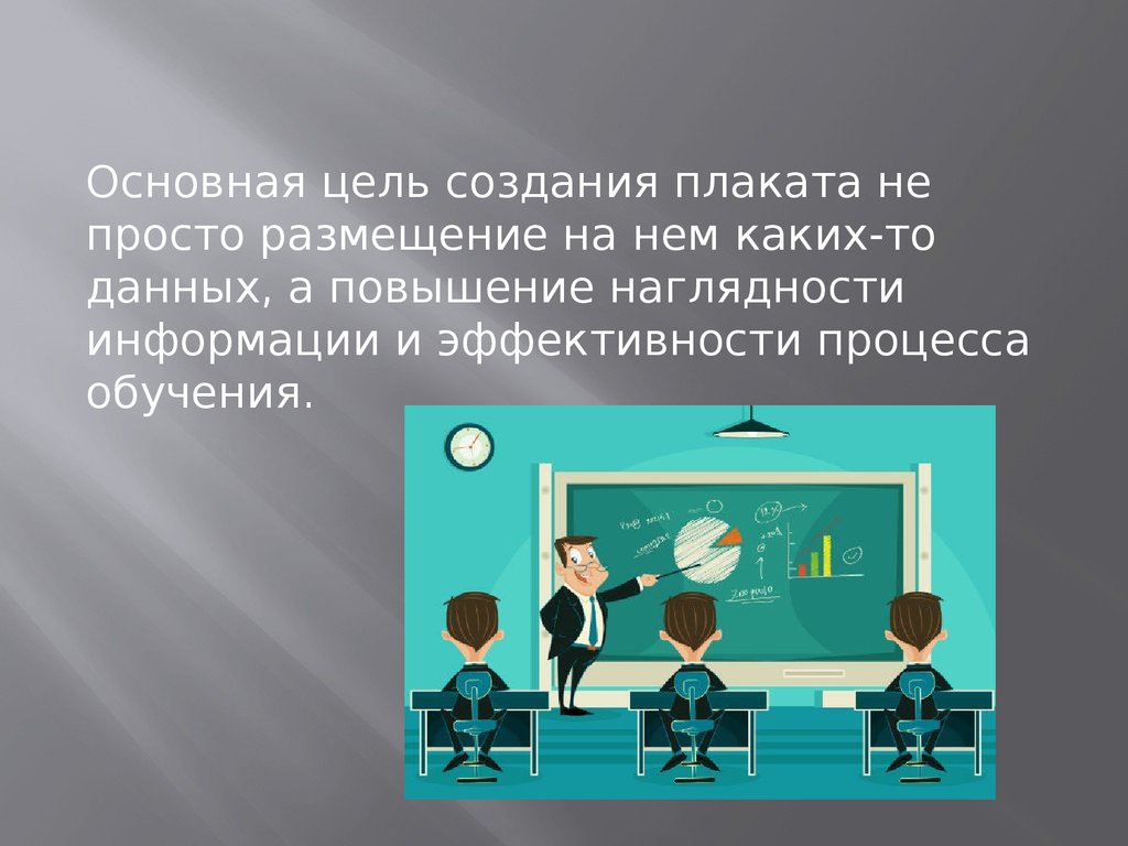 Создаваемых в целях. Плакат целей. Плакат для целей и задач. Создание плакатов презентация. Создание образовательного плаката..