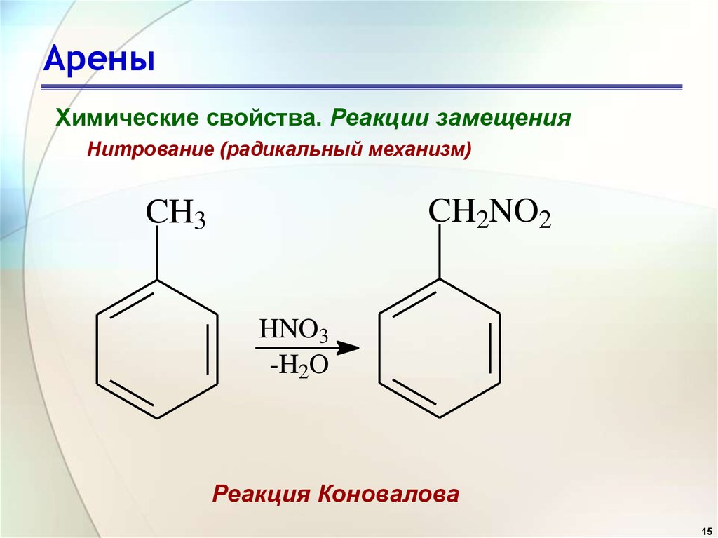 Арены химические