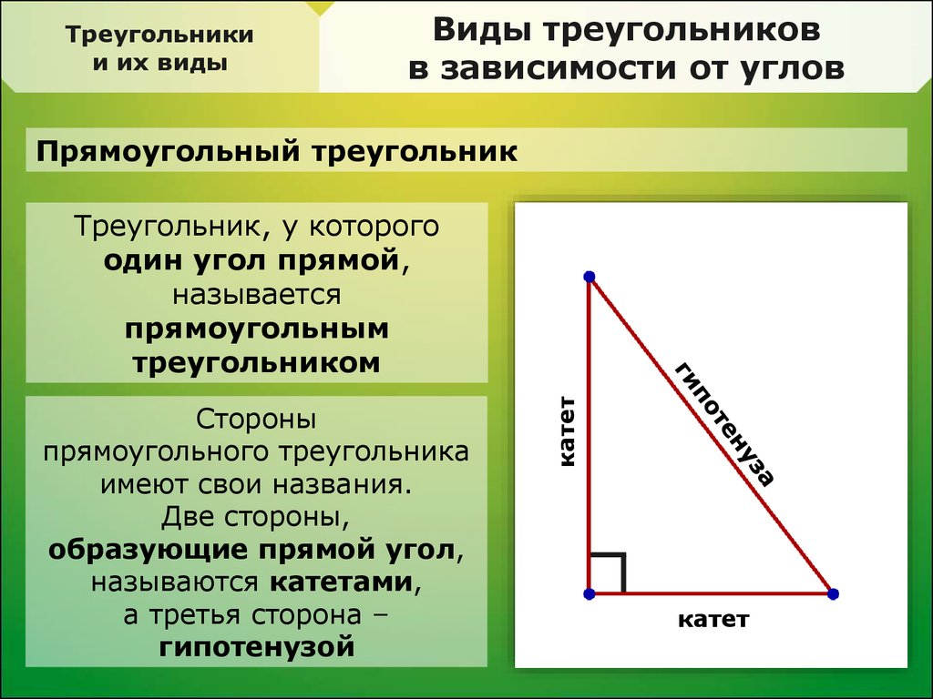 1 прямоугольный треугольник. Прямоугольный треугольник. Определение прямоугольного треугольника. Стороны прямоугольного треугольника. Определение сторон прямоугольного треугольника.