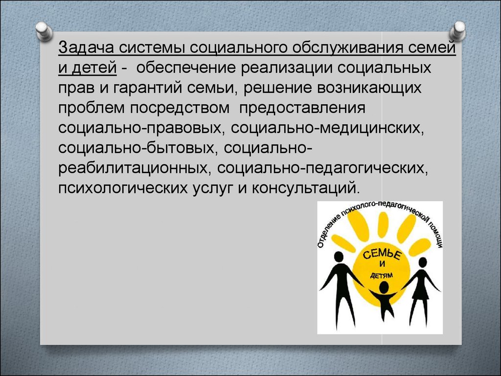 Семья как объект социальной работы - презентацияонлайн