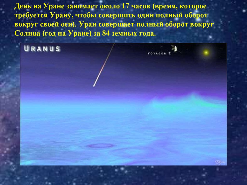 Времена года урана. Уран оборот вокруг солнца. День на Уране. Смена времен года на Уране. Уран оборот вокруг своей оси.