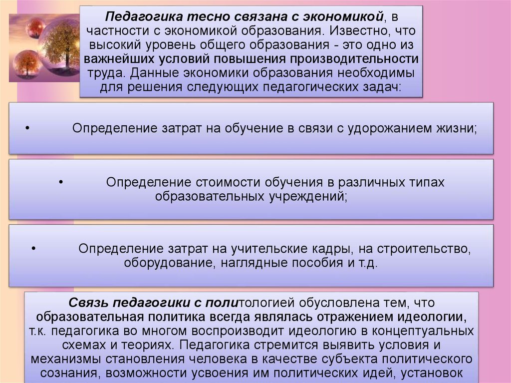 Педагогика начального образования. Педагогика тесно связана с. Педагогика и экономика. Педагогика и экономика взаимосвязь. Связь педагогики с экономикой.