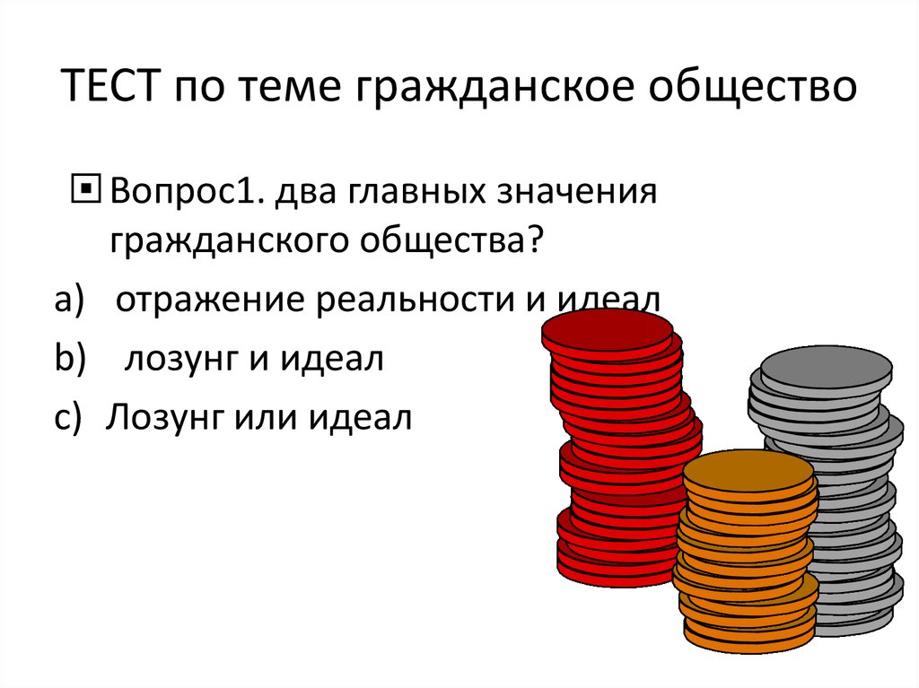 Составьте план по теме гражданское общество