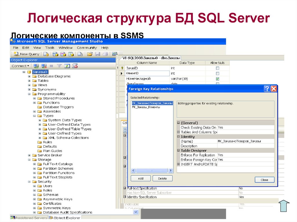 Специалист по базам данных и sql запросам. БД MS SQL. SQL Server база данных. SQL-92 логические БД. SQL Server структура БД.