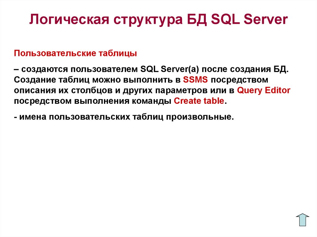 Разработка базы данных sql презентация - 95 фото