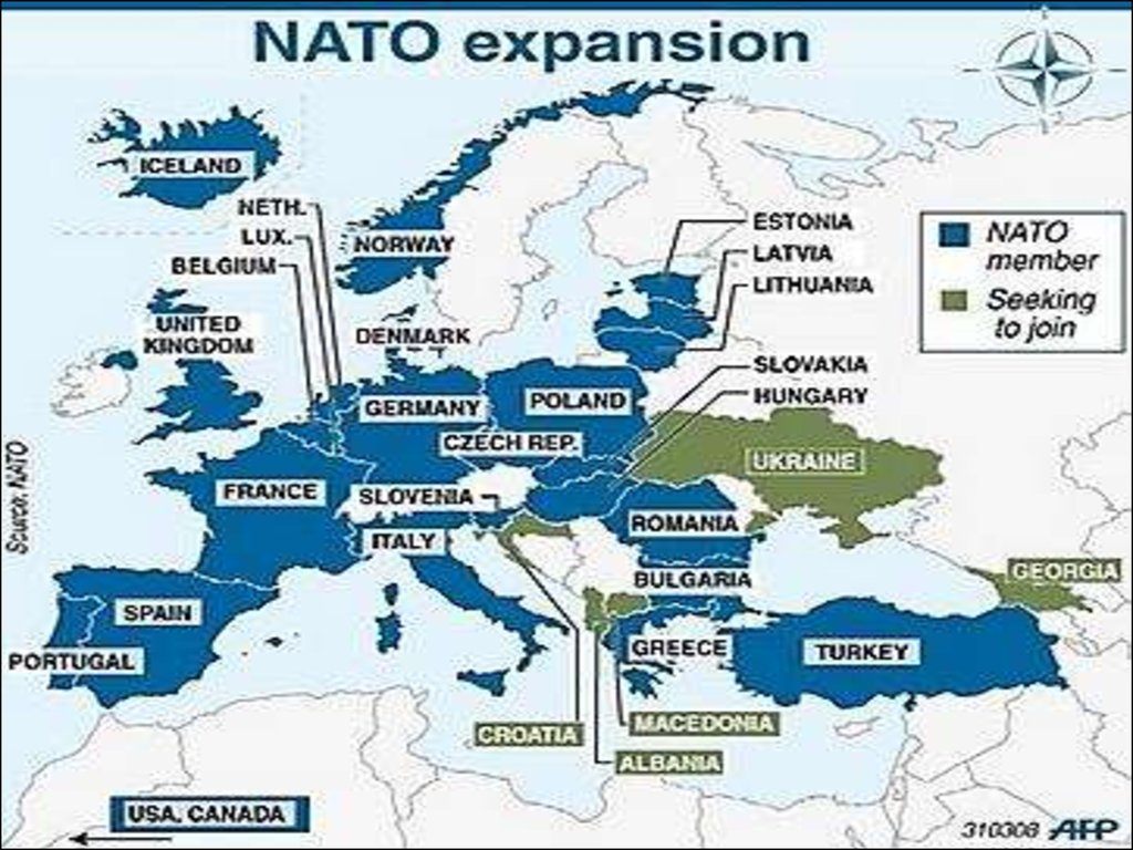 Признаки нато. Страны НАТО на карте. Блок НАТО 2020.
