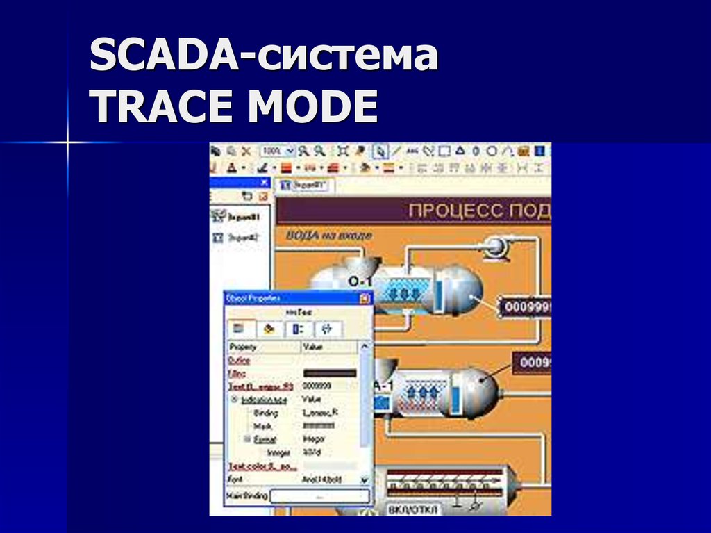 Создание проекта trace mode