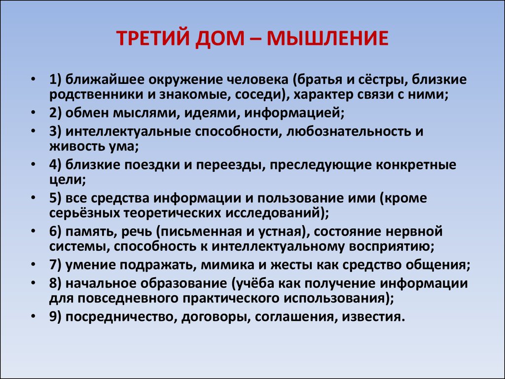 Занятие по астрологии №5. Тема «Система Домов» - презентация онлайн