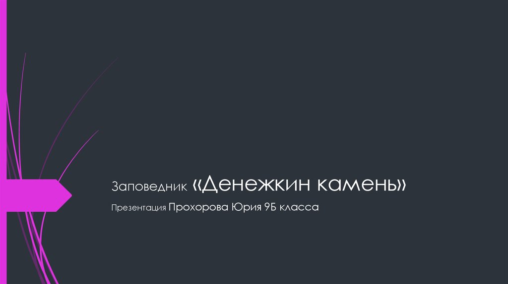 Денежкин камень презентация