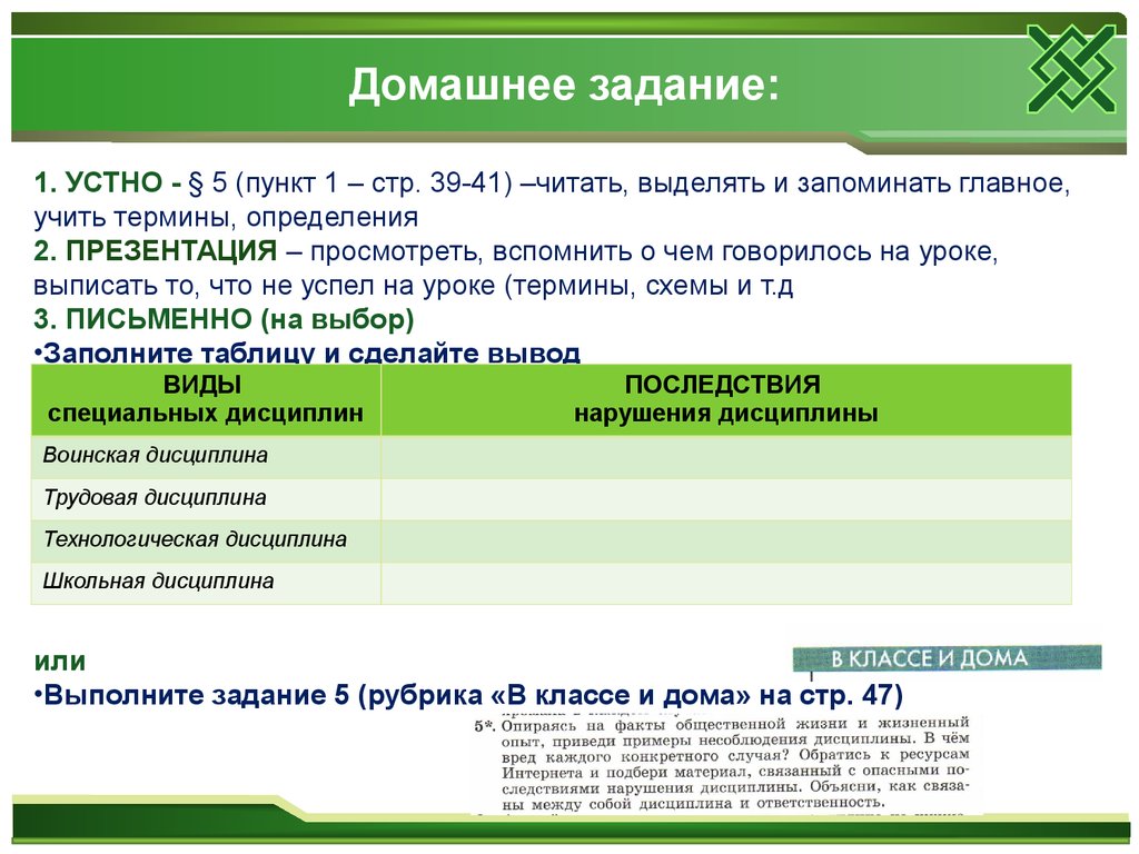 Объясни конкретнее. Примеры несоблюдения дисциплины. Последствия несоблюдения дисциплины. Опасные последствия нарушения дисциплины. Примеры нарушения дисциплины.