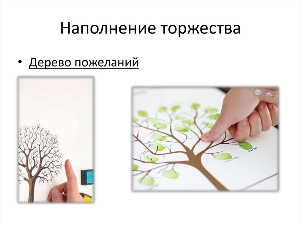 Наполнение торжества