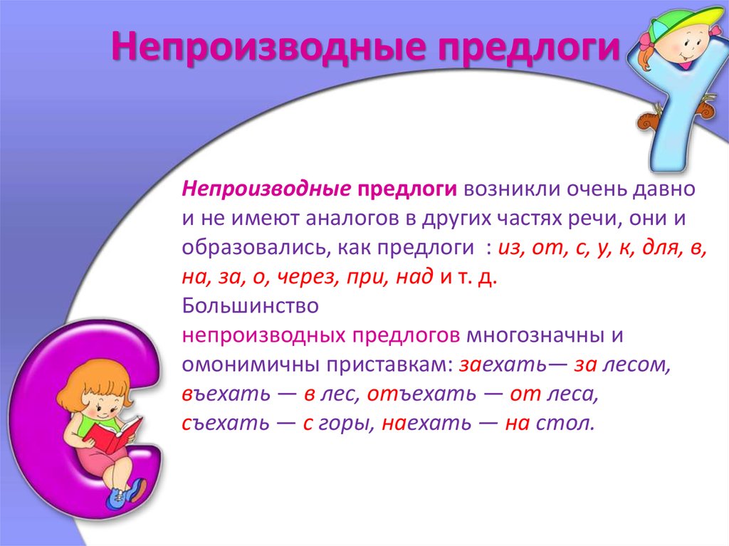 Через производный или нет. Таблица производных и непроизводных предлогов. Предлоги в русском языке производные и непроизводные. Не проищводные предлоги. Не прроизводные прнедлоги.