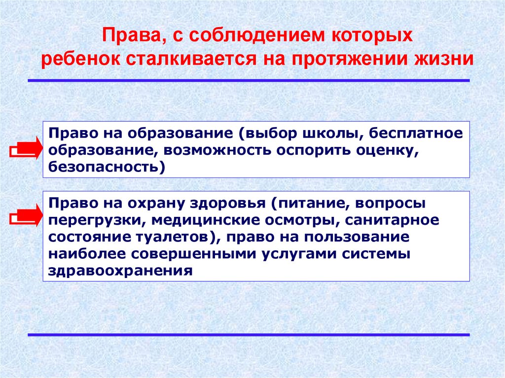 Сложней всего на протяжении жизни