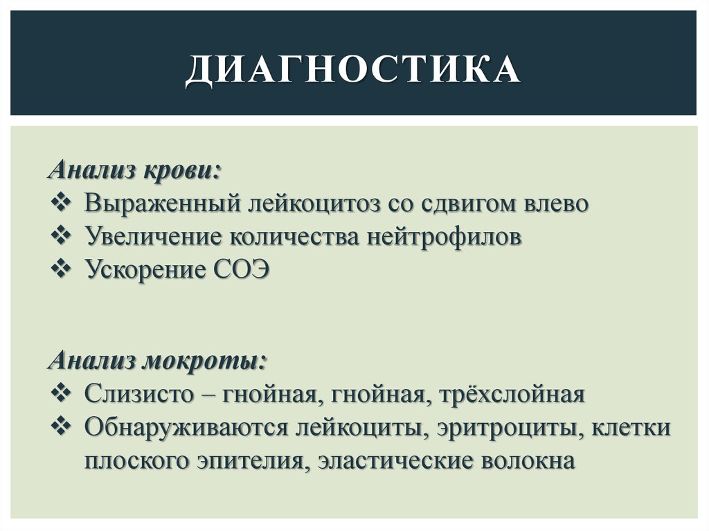 диагностика