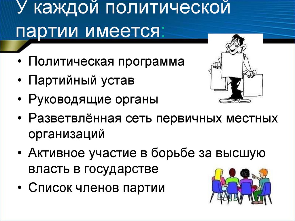 Устав политической партии. У каждой политической партии имеется. Презентации по теме политические партии и движения. Руководящие органы политической партии. Политическая программа это в обществознании.