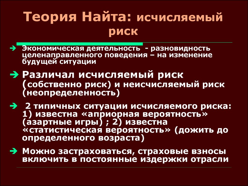 Ф Найт теория рисков. Теория несовершенной информации. «Экономическая теория несовершенной конкуренции» книга. Ф Найт априорная и статистическая вероятность.