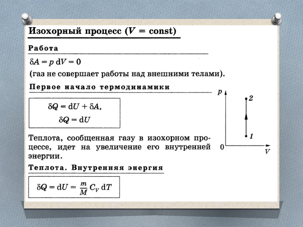 Основы термодинамики - презентация онлайн