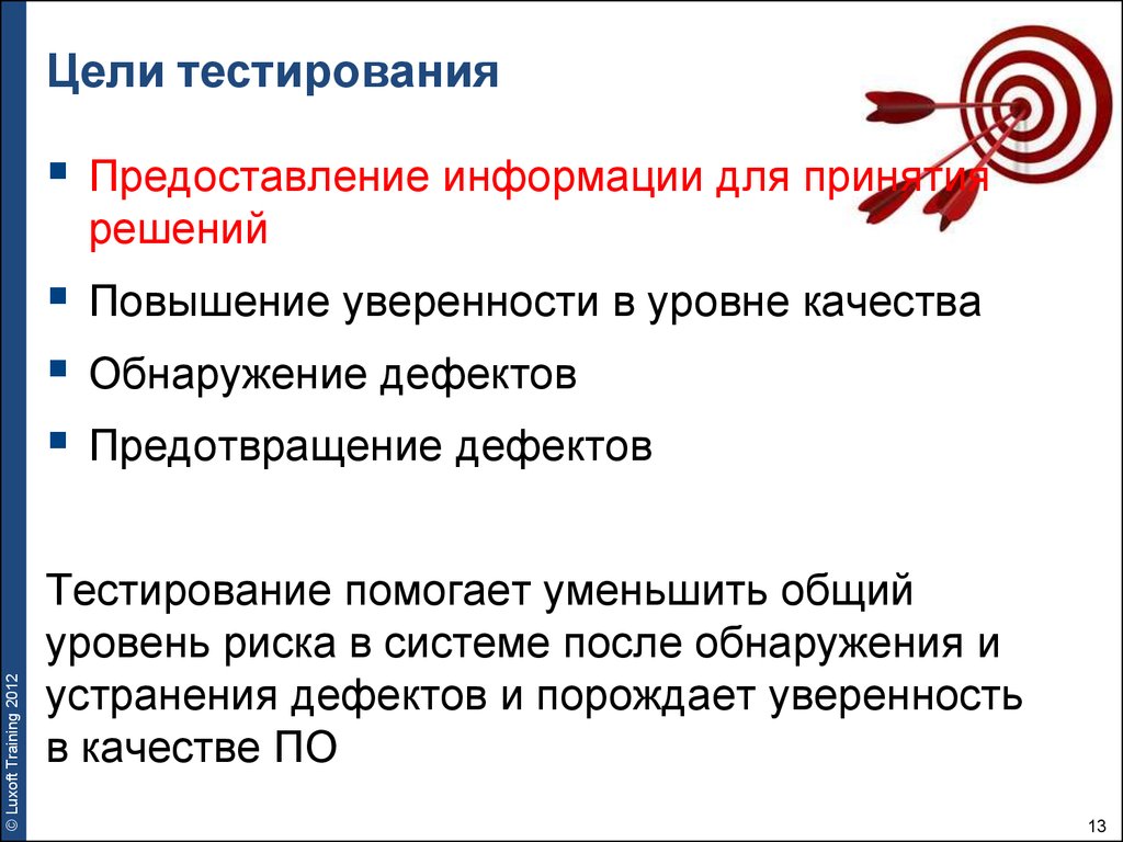 Негативное тестирование это. Цели тестирования. В чем цель тестирования. Основные цели тестирования. Цель тестировщика по.