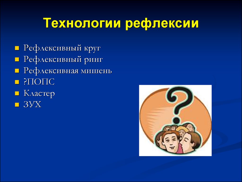 Современные способы организации рефлексивной деятельности обучающихся на  уроке в свете требований ФГОС - презентация онлайн