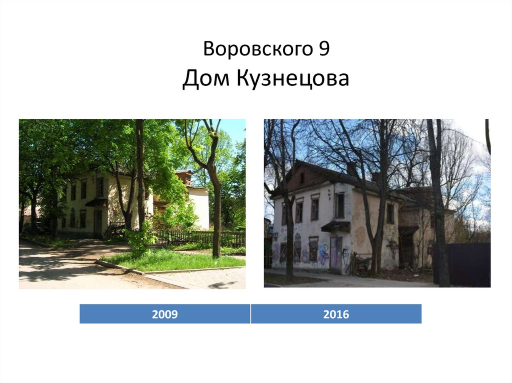 Воровского 9 Дом Кузнецова