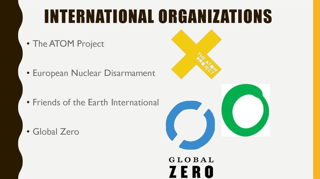 International organizations