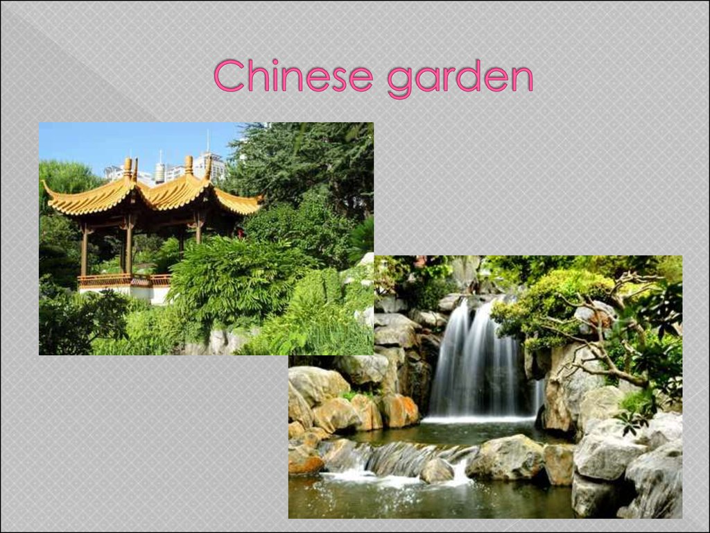 Chinese garden