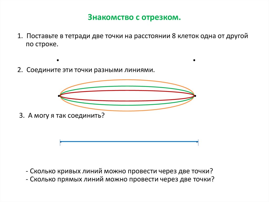 1 линию можно провести