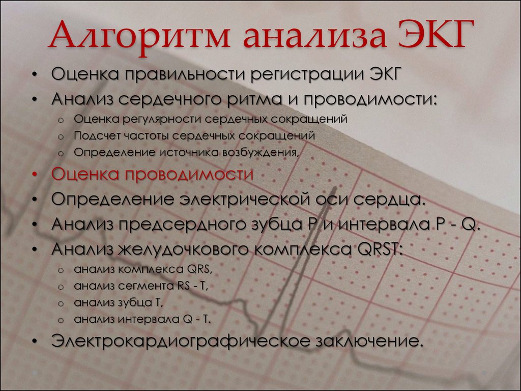 Экг презентация қазақша