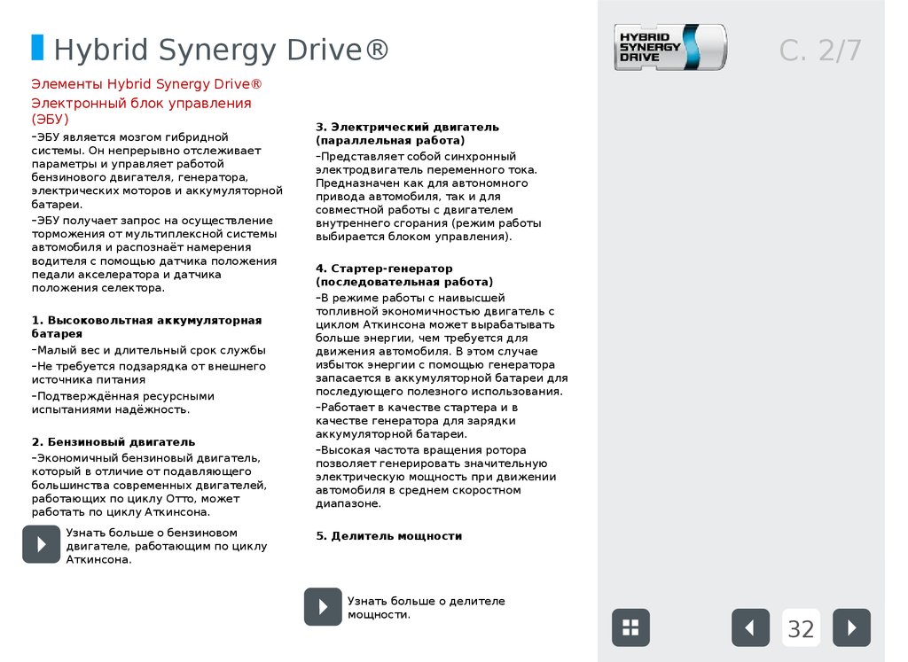 Hybrid Synergy Drive®