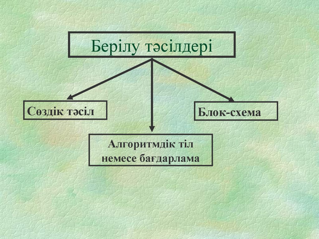 Алгоритімді программалау презентация