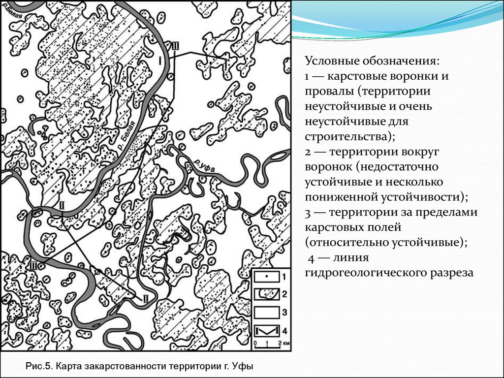 Карстовая карта башкирии