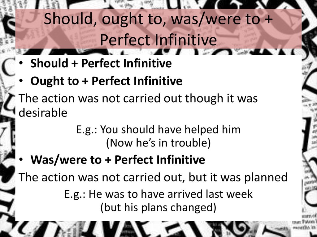 Should perfect. Should perfect Infinitive. Was were инфинитив. Shall perfect. Should ought to.