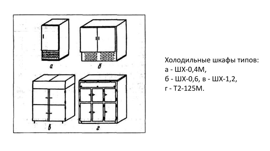 Холодильный шкаф т2 125м