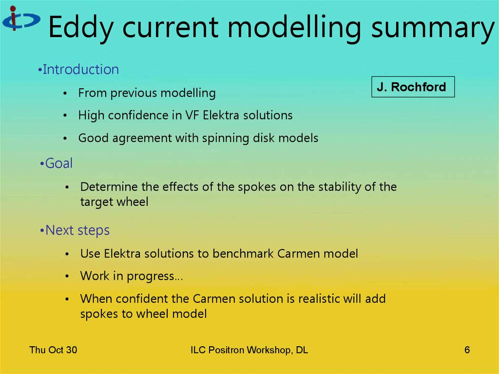 Modelling current and Introducing Resistance.