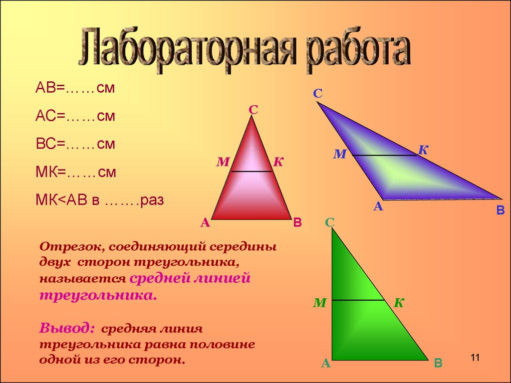 Площадь подобия фигур