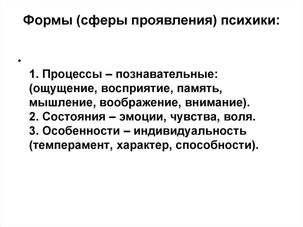 Формы проявления восприятия. Основные формы проявления психики. Запиши в словарик психология восприятие память мышление воображение. Сферы проявления психики. Проявлением психики не является.