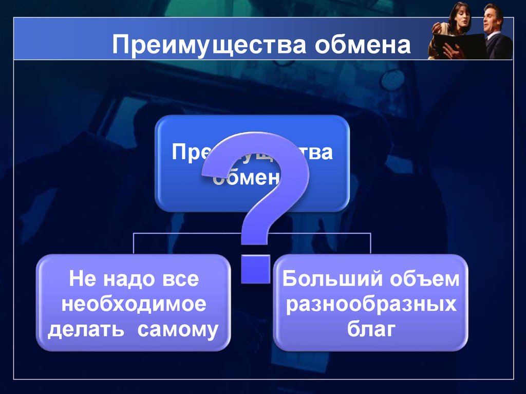 Обмен торговля реклама презентация