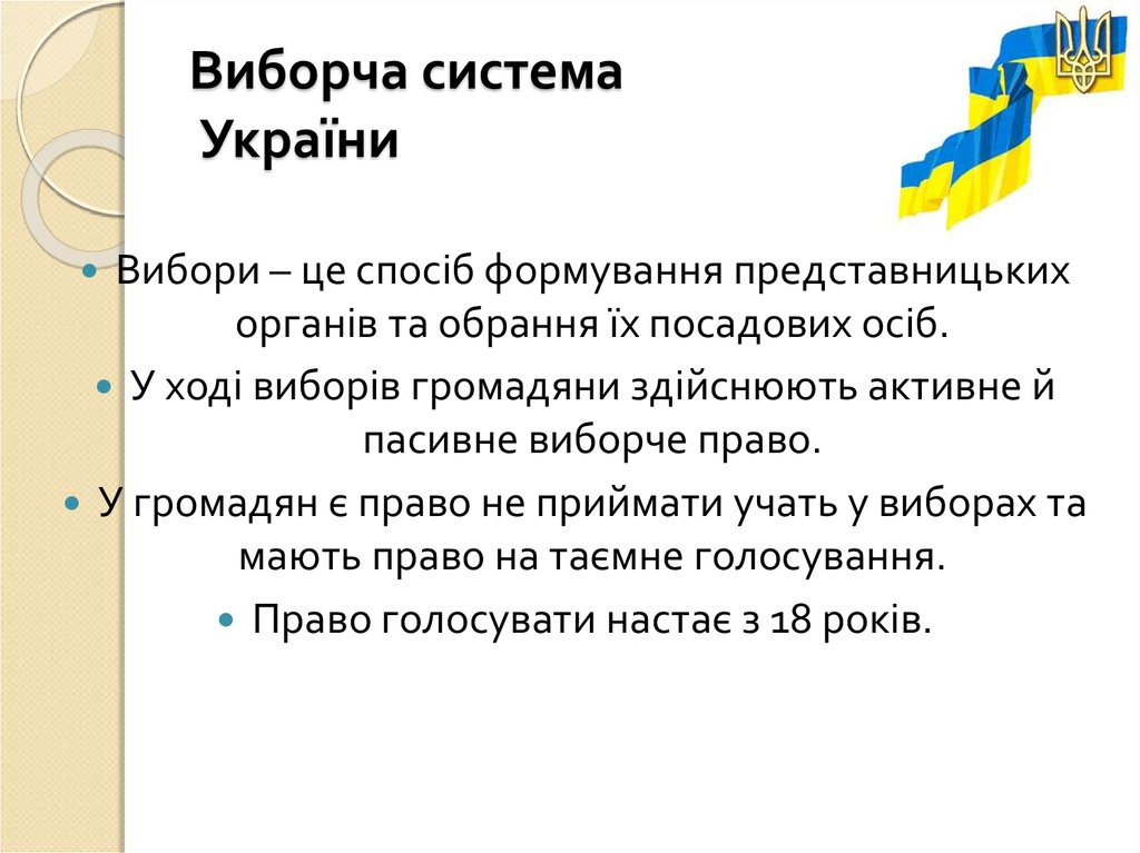 Виборча система України